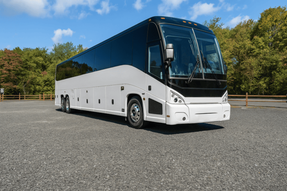 Bus Rental Company Athens 56 Passenger Charter Bus