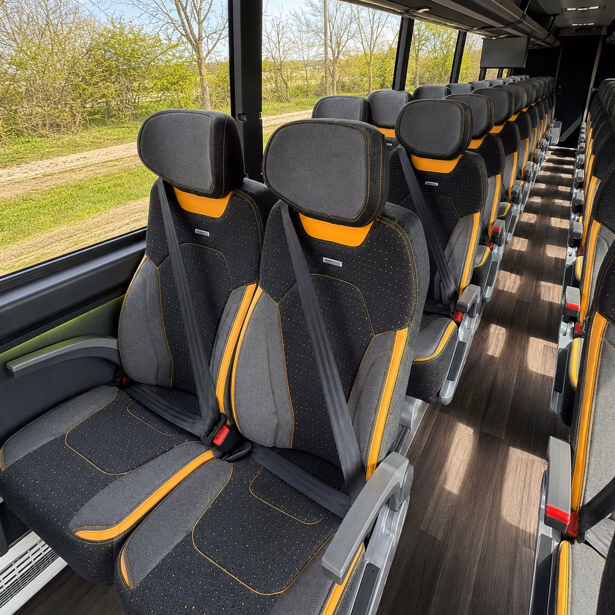 custom athens employee charter bus rentals for any schedule
