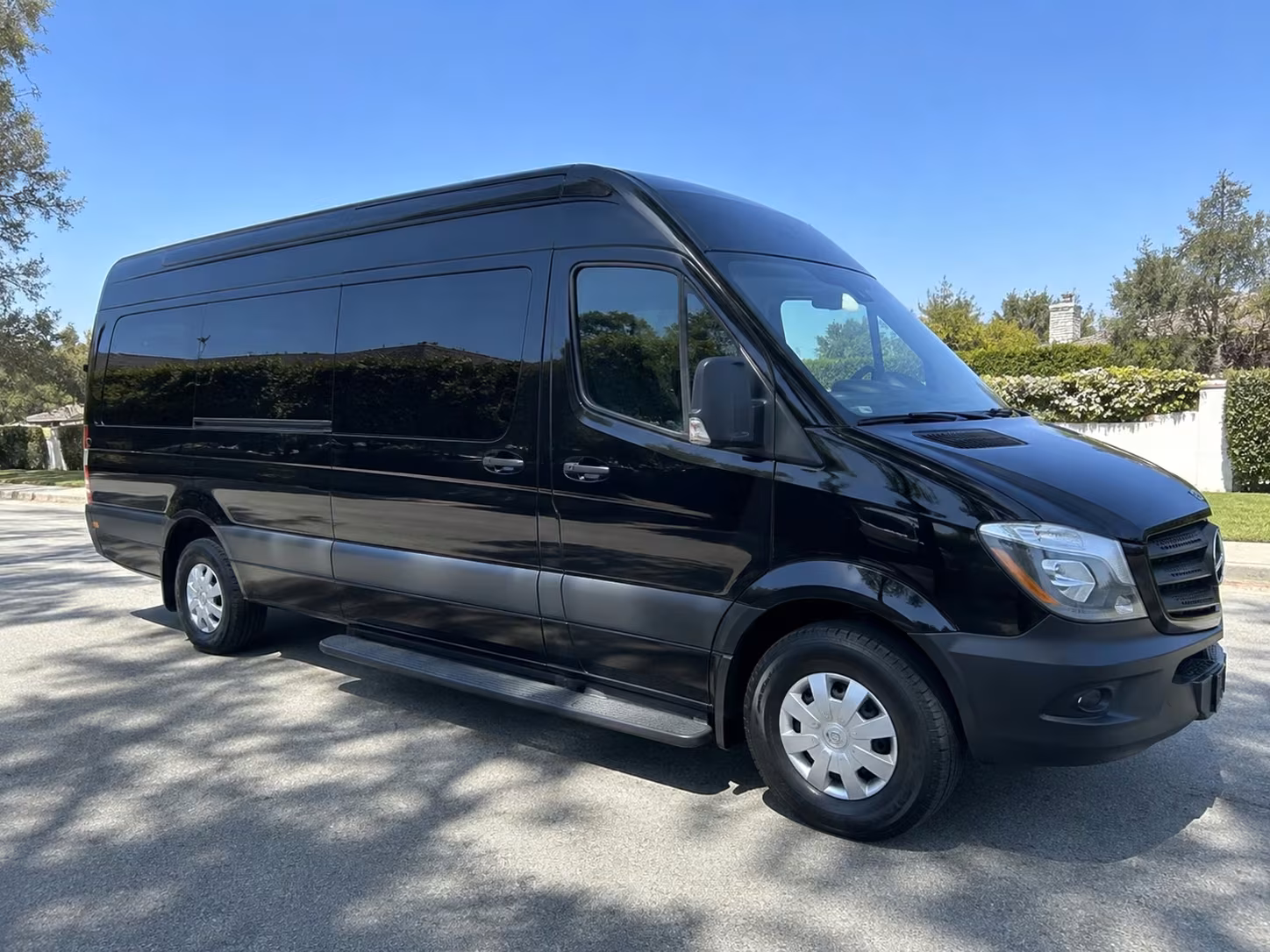 sprinter van with driver